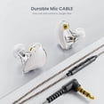 thumbnail image 4 of Auriculares intraurales BASN Triple Driver IEM Cloud Pink, 4 of 7