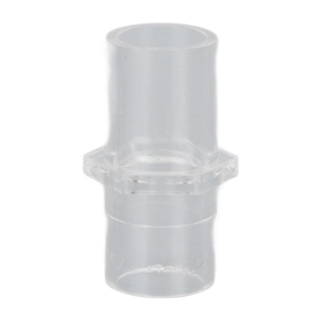 Breathing Machine Tubing Adapter, ABS Universal Replacement Accessory Breathing Machine Hose Connector for Elderly for Home