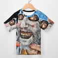 thumbnail image 6 of Captain Spaulding T-Shirts for Boys Girls, Kids 3D Print Short Sleeve, Unisex Crew Neck Tee Shirts for Youth, 6 of 9