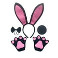 thumbnail image 3 of Kids Rabbit Costume Set Easter Animal Bunny Dress Up Outfits, 3 of 4
