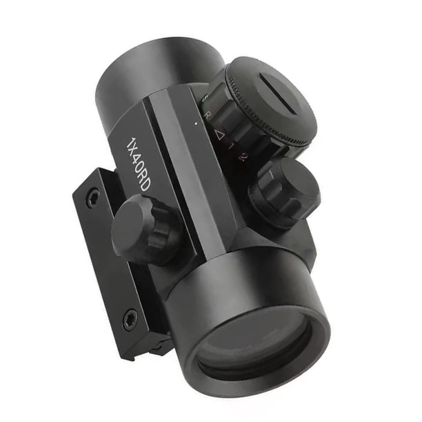 Yuarrent Monocular ajustable de aleación de aluminio con 5 niveles de brillo para ver y encontrar objetivos monoculares punto de mira
