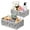Charcoal, variant on Sorbus Storage Wicker Baskets for Baby Room, Bedroom - Set OF 2