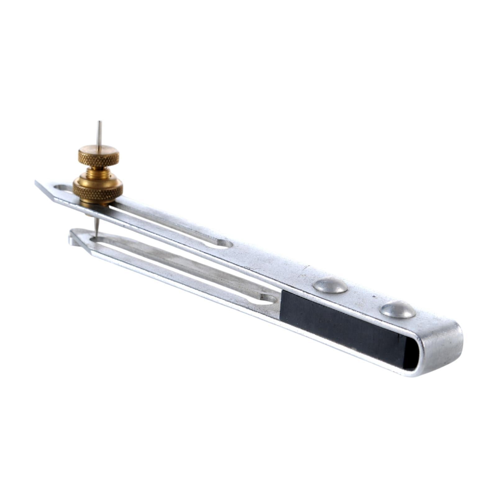oshhni Floor Layer Mini Recess Scriber Floor Layout Compass for Plumbing Miter Cuts