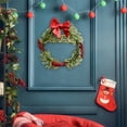 thumbnail image 4 of Elegant Holiday Wreath for Front Door with Natural and Berries for Festive Indoor and Outdoor, 4 of 6