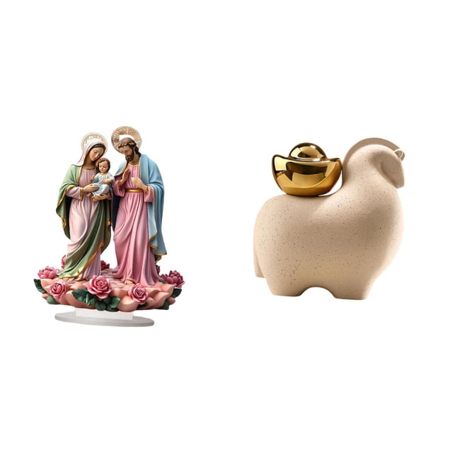 Adorno De Mesa Acrílico, Estatua De Animal En Miniatura única, Decoración Creativa Para El Hogar, Regalo Feng Shui, Figura Para Chimenea Navideña Y Patio.