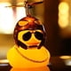 thumbnail image 5 of Adorno de pato amarillo con hélices de resina plástica, diseñado para casco de coche, patito para decoración, 5 of 12
