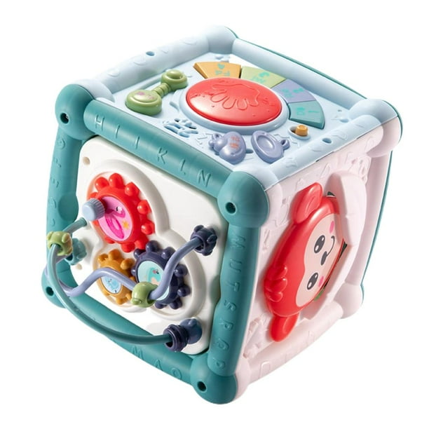 Clasificador De Juguetes, Bloques De Construcción En Forma De Hexaedro Y Juguete De Clasificación, Juguete Educativo Para Edades Tempranas Para Niñas Y Niños, Regalo De Cumpleaños Minnieouse FN007401-03