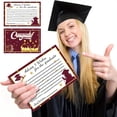 thumbnail image 2 of A Set Of 10 Sheets Happy Graduation Greeting Card Graduation Season Party Invitation Card Graduation Season Celebration Decoration, 2 of 8