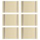 thumbnail image 1 of Juego de manteles individuales para mesa de comedor de 6,11,8" x 17,7" pulgadas, resistentes al calor para decoración de mesa de comedor, 1 of 5
