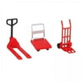 thumbnail image 1 of Juguetes de tráfico para casas de muñecas,Juego de herramientas para mover escenas de modelos en miniatura de casas de muñecas,Juego de carretilla de juguete para exteriores,escala, 1 of 8