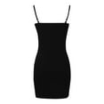 thumbnail image 2 of Women's Casual Dress Slim Fit Strapless Versatile Stylish Everyday Wear Night Out Spring Summer Comfortable Stretch Fabric Womens Casual Trendy Midi Dresses, 2 of 3