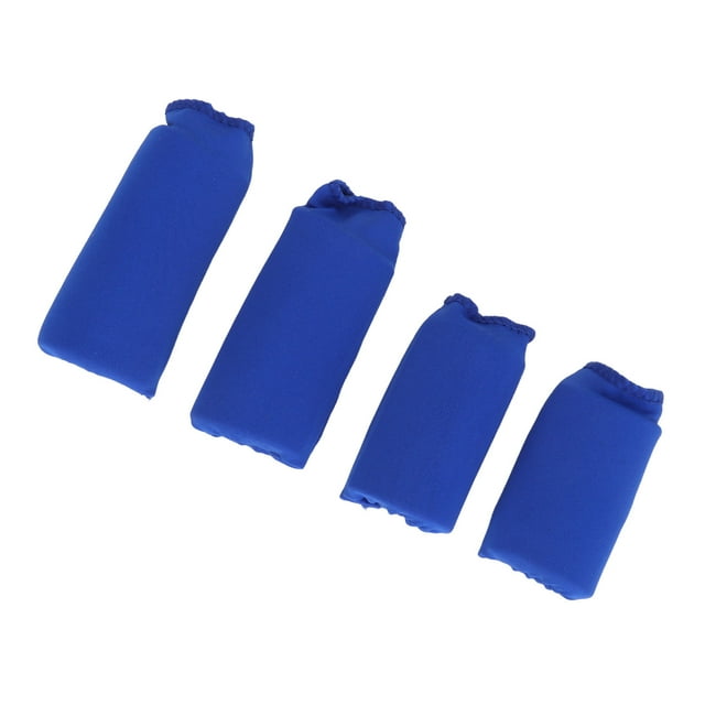 Manchons de Compression pour Doigts en Gel Doux, 4 Pcs Manchons de Pack de Glace pour Tendinite, Doigt à Gâchette, Doigt Enflé