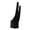 Black, variant on erfcxs Drawing Tablet Artist Gloves Suitable For Tablets Wrist For Painting Anti Wear Sweat Proof And 2 Fingers For Sketching Unisex Suitable For Right Or Left Hands