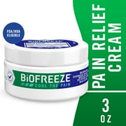 Biofreeze Overnight Pain Relief Cream, For Back Knee Muscle Joint and Arthritis Pain, 3 OZ Menthol