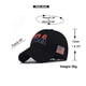 thumbnail image 3 of Gorra de béisbol lavada del Día de la Independencia de la bandera estadounidense Gorra de parte superior suave para exteriores Fridja  nalpqowj26841, 3 of 9