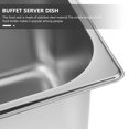 thumbnail image 3 of USHOBE Stainless Steel Ingredient Containers Simple Design For Catering 1Pcs, 3 of 8
