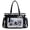Black, variant on Ita Crossbody Tote Bag, Pin Display Bag with Insert, Cute Messenger Bag, Tote Bags with Zipper Ruffle, Y2k Aesthetic Trendy