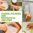 thumbnail image 4 of Eco-Friendly Cleaning Stone Cleaning Pebble Stone Shower Floor Cleaning Stone With Sponge Multi Purpose Cleaning Stone For Bathroom Kitchen Bedroom Ho, 4 of 5