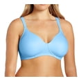 thumbnail image 1 of Leading Lady Women's Plus-Size Wireless Padded T-Shirt Bra, Blue Mist, 38DD-5042, 1 of 1
