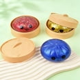 thumbnail image 2 of Colorido bollo al vapor juguete antiestrés aliviar el estrés y la ansiedad comida de imitación Fidget sensorial bollo juguetes regalos,Blue, 2 of 5