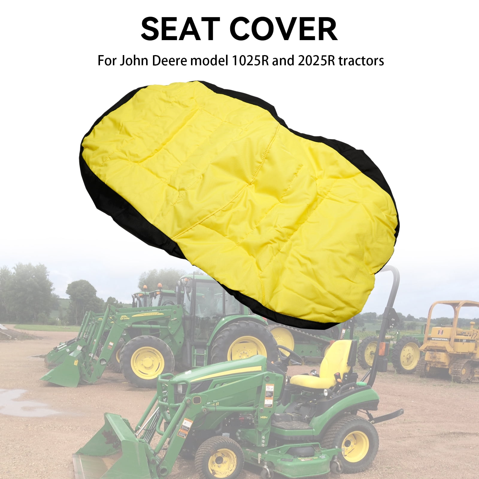 Compact Utility Tractor Seat Cover LP68694 Fit For John Deere LP68694