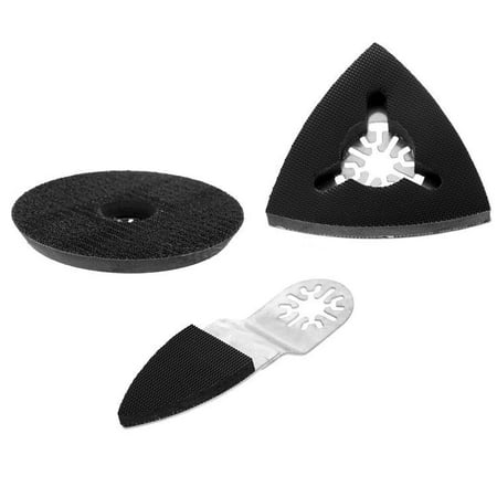 

BAMILL 3Pcs Set Sanding Pads Saw Blades Oscillating Multi Power Tool For Worx Tch