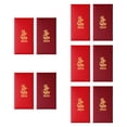 thumbnail image 2 of 10 sobres rojos para tarjetas de felicitación de año Nuevo chino, sobres rojos para celebraciones, sobres de dinero de la , Hong Bao para rojo mezclado, 2 of 8