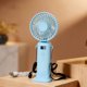 thumbnail image 5 of Portable Handheld Fan Rechargeable Mini Fan With Digital Display 3 Speed Small Fan For Travel Office Outdoor, 5 of 5