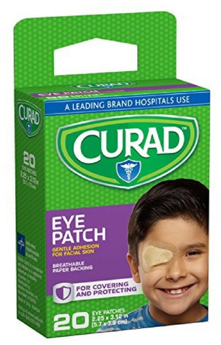 Curad Eye Patches Regular 20 Each