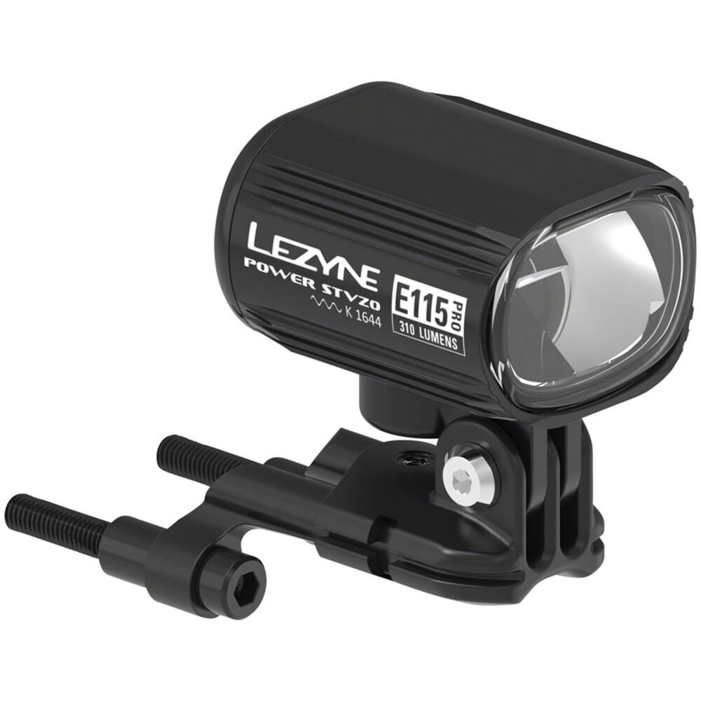 Lezyne Pro E115 STVZO eBike Headlight StVZO Optomized LED Light Lens