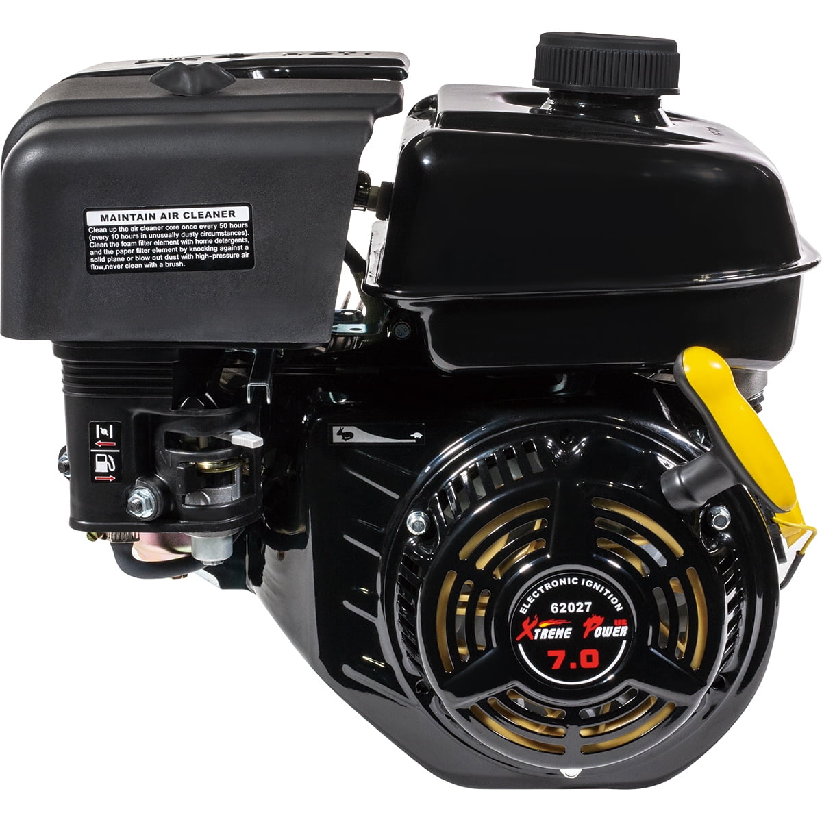 XtremepowerUS 7HP 4-Stroke OHV Gas Engine 212cc Trailer Recoil