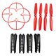 thumbnail image 1 of Juego De Accesorios RC Quadcopter Sunnimix Para B5W F20 4 Hélices + 4 Tren De Aterrizaje + Bastidor De Protección Rojo + negro, 1 of 8