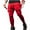 W01-Red, variant on Men's Jogger Cargo Techwear Streetwear Ankle Casual Harem Pants with Pockets Fashion Hip Hop Pants Gym Long Pants Red M