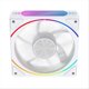 thumbnail image 4 of ARGB Case Fan 120mm 5V 3Pin PWM Silent PC Computer Case Cooling White, 4 of 5