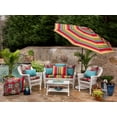 thumbnail image 4 of Pillow Perfect Extérieur Westport Jardin Osier Causeuse Coussin, Multicolore, 4 of 4
