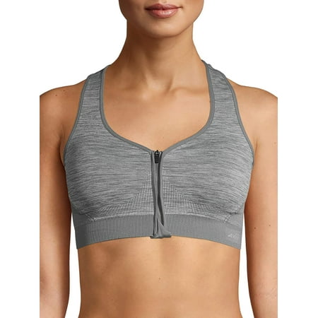 

Avia Women’s Seamless Zip Front Sports Bra