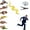 E, variant on Golf Snake Prank with String and Clip - Realistic Snake Prank Kit, Fake Snakes on A String Prank Props for Teasing Friends, Realistic Snake Prank That Chases People, Snake Prank Never Gets Old