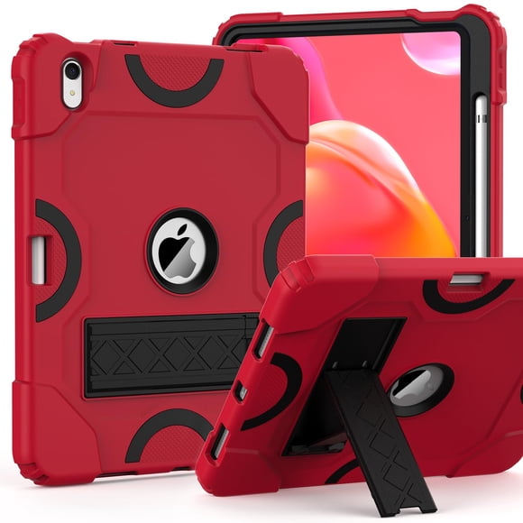 Funda Grifobes para iPad de 11 pulgadas (A16) 2025/10ª generación, color rojo y negro