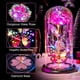 thumbnail image 2 of Glass Rose Forever Eternal Crystal Flower Light Up Rose, 2 of 9