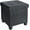 Black, variant on YANG2，15 Inch Folding Storage Ottoman with Storage, Square Cube Linen Small Storage Ottoman Foot Rest Stool with Legs - Black