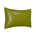 thumbnail image 2 of Disketp Olive Satin Pillowcase For Hair And Skin - Satin Pillow Cases Standard Size 20x30 Inches With Zipper,Gifts For Women Men, 2 of 8