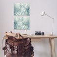 thumbnail image 2 of Stupell Industries Symmetrical Ripples in Water Blue Light Reflection,2pc, each 13 x 19,Designed by Maggie Olsen, 2 of 6