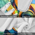 thumbnail image 3 of Wobogo Abstract Mini Parrot Flannel Fleece Bed Blanket as Bedspread Coverlet Sofa blankets (50x60in) Soft Lightweight Warm and Cozy, 3 of 7