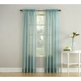 thumbnail image 5 of No. 918 Jillian Crushed Voile Sheer Rod Pocket Curtain Panel, 51" x 95", Mineral, 5 of 6
