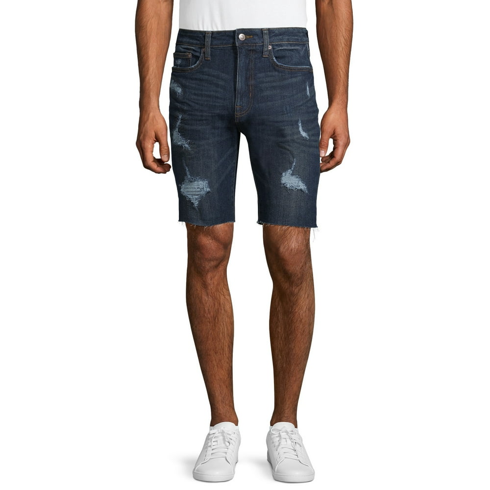 no boundaries men's woven jogger shorts