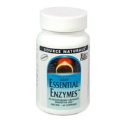Essential Enzymes by Source Naturals - 60 Vegetarian Capsules