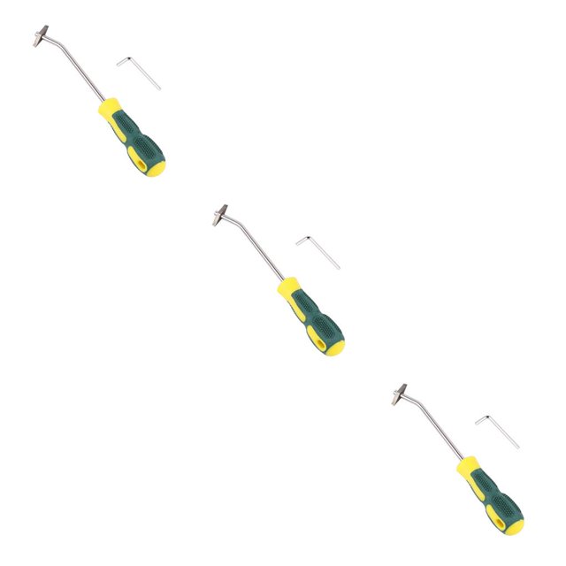 Scienceny Floor Cement Tile Grout Remover Steel Tools Removal Scraping Tiles Hand Cleaning Rhombus Wrench Drill Construction Tool Type1 Scienceny CBP029484