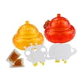 thumbnail image 1 of 2 piezas de trampas para moscas de la fruta roja con forma de nave espacial pequeña para colgar al aire libre para granjas de s Estilo A, 1 of 8