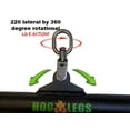 thumbnail image 5 of LPG Muscle Hog Legs 1-3/4" Fat 60 inch LAT Bar Cable Machine Attachment, 5 of 8