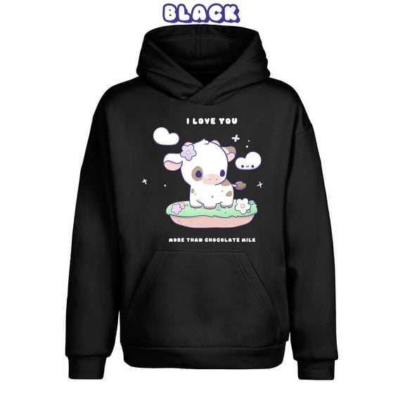 Chocolate Cow Pullover Urban Hoodie